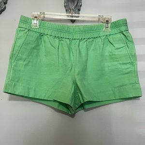 J. crew 6 elastic waist shorts